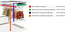 Your Refrigerator Organizer Bins - Seal-top Bags Easy Fridge Organizer - Holds 20 Bags