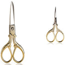 BIHRTC 5 Inch Little Fabric Scissors and 3.6Inch Small Scissors Dressmaker Shears