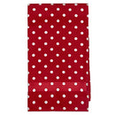 Polka Dot Bathroom Cotton Terry Bath Towels 27 x 54 Inches