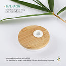 20oz Glass Tumbler Straw Silicone Protective Sleeve Bamboo Lid - BPA Free