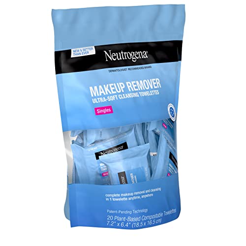 Makeup Remover Facial Cleansing Towelette Singles, Face Wipes