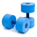 High-Density EVA-Foam Dumbbell Set - Soft Padded - Water Aerobics, Aqua Therapy