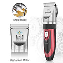 Pet Grooming Clipper Kits Low noise Oneisall Dog and Cat Rechargeable Cordless