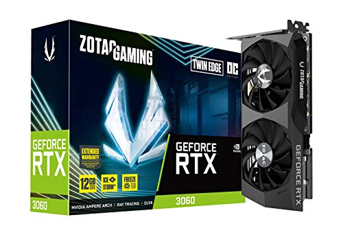 ZOTAC Gaming GeForce RTX 3060 Twin Edge OC 12GB GDDR6 192-bit 15 Gbps