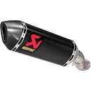 Akrapovic Slip-On Exhaust (Carbon Fiber) for 18 Kawasaki EX400ABS