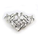 2 Pcs Silver Celtic Hair Slide Hairpins Hair Accessories Hair Clips, Creative Hair Barrette