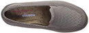 Skechers womens Loafer Flat, Dark Taupe, 8 US