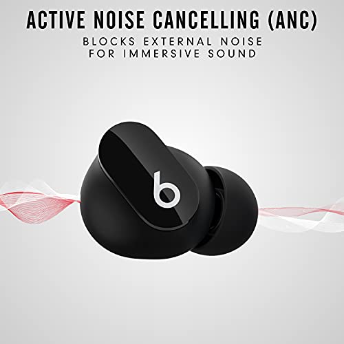 True Wireless Noise Cancelling Earbuds – Compatible with Apple & Android, Built-in Microphone