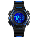 Kids Watches Digital Outdoor Sport Waterproof Electrical EL-Lights Watches