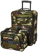 Fashion Softside Upright Luggage Set, Camouflage, 2-Piece (14/19)