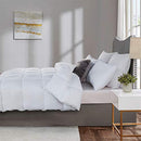 Quilted Comforter-Plush Microfiber Fill- Duvet Insert or Stand-Alone with Corner Tabs