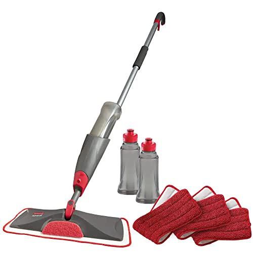 Microfiber Floor Mop Cleaning Kit for Laminate & Hardwood Floors, Spray Mop