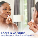 NIVEA Moisture Lip Care, Lip Balm Stick with Shea Butter, Jojoba Oil and Avocado Oil, 0z