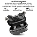 Mini Wireless Earbuds Bluetooth 5.3 in Ear Light-Weight Headphones Built-in Microphone