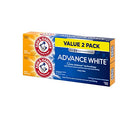 Advanced White Extreme Whitening Toothpaste, TWIN PACK