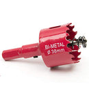 Hole Saw Set, Ankoow 9Pcs 16-38mm Heavy Duty Hole Saw Tooth Cutting Opener
