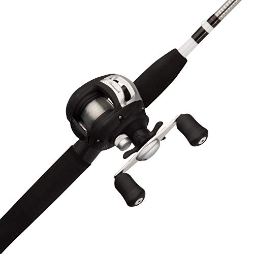 Alpha Medium 6' Low Profile Fishing Rod and Bait Cast Reel Combo (2 Piece)