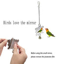 Bird Parakeet Cockatiel Parrot Swing Toys, 19 Pcs Pet Bird Cage