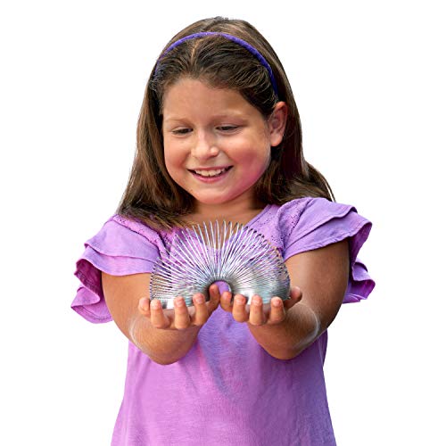 The Original Slinky Walking Spring Toy, Metal Slinky, Fidget Toys, Party Favors and Gifts