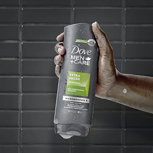 Body Wash for Men's Skin Care Extra Fresh Effectively Washes Away Bacteria