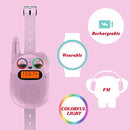 Rechargeable Kids Walkie Talkies, 22 Channel FRS Long Range