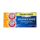 Advanced White Extreme Whitening Toothpaste, TWIN PACK