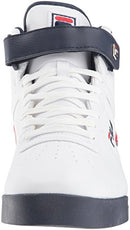 Fila Men's Vulc 13 MID Plus 2 Walking Shoe, White Navy red-125, 11 D US