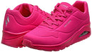 Skecher Street Women's Uno - Night Shades Sneaker, Pink