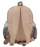 Natural Handmade Large Multi Pocket Hemp Nepal Backpack