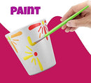 Paint & Plant Stoneware Flower Gardening Kit - Gifts for Girls & Boys