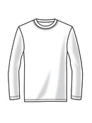 CHEROKEE Workwear WW Professionals Mens Men's Underscrub Knit Scrub Top