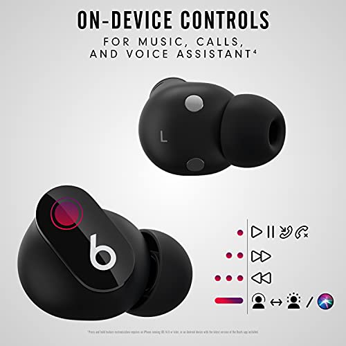 True Wireless Noise Cancelling Earbuds – Compatible with Apple & Android, Built-in Microphone