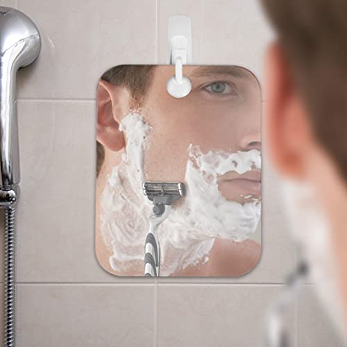 Anti-Fog Shower Mirror - Fogless Bathroom Shaving Mirror - for Men and Women