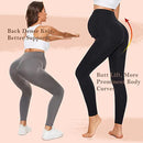 Maternity Leggings Over The Belly Butt Lift - Buttery Soft Non-See-Through