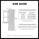 Blackout Curtains for Bedroom - Thermal Insulated Room Darkening Drapes with Tiebacks