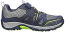 Merrell unisex child Trail Chaser Hiking Sneaker, Navy/Green, 6.5 Big Kid US