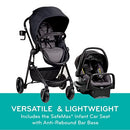Evenflo Pivot Modular Travel System With SafeMax Car Seat