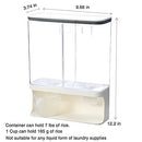 Laundry Detergent Dispenser, Wall-Mounted Detergent Dispenser for Laundry Room