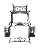 Sorbus Buffet Caddy —7-Piece Stackable Set Includes Plate, Napkin, and Silverware