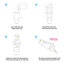 A Portable Cereal Cup - No Spoon. No Bowl. It's Cereal On The Go.