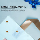 Thank You Bags Shopping Bags, 50 Pack Extra Thick Bulk Merchandise Bags Plastic