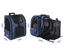 Pet Carrier Backpack, Dog Carrier Backpack, Expandable with Breathable Mesh for Small