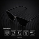 Polarized Sunglasses for Men and Women Semi-Rimless Frame Driving Sun glasses
