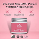 Organic Nipple Butter Breastfeeding Cream by Earth Mama | Lanolin-free, Safe for Nursing