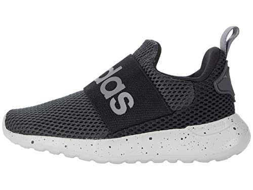 adidas Lite Racer Adapt 4.0 Running Shoes, Grey/Grey/Black, Big Kid