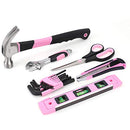 Pink Tool Set,220-Piece Lady's Home Repairing Tool Kit