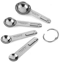 Hudson Essentials Stainless Steel Measuring Cups and Spoons Set (11 Piece Set)