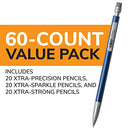 Mechanical Pencil Variety Pack, Number 2 Mechanical Pencils With Erasers