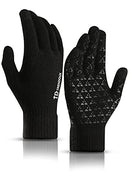 Driving Gloves, Unisex Knit Winter Touchscreen Glove Men Women Texting Smartphone