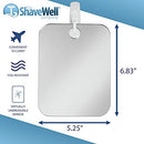 Anti-Fog Shower Mirror - Fogless Bathroom Shaving Mirror - for Men and Women